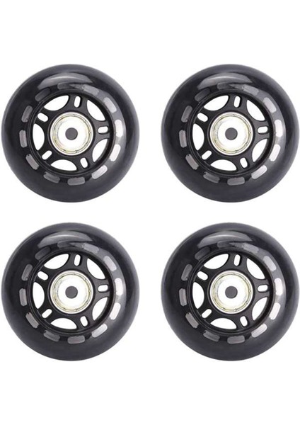 4 Adet Paten Yanıp Sönmeyen Tekerlek Paten Tekerleği 70X24MM Rulman Paten Aksesuarları Kaymaz (Yurt Dışından) fırsatları