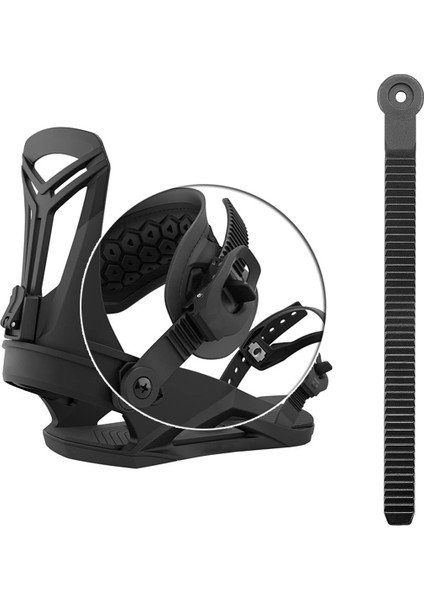 6 Adet Snowboard Ayak Bileği Merdiven Kayışı, Paten Ayakkabı Kayışı Snowboard Merdiven Kayışı Bağlama Vidalarla Değiştirme (Yurt Dışından) indirimleri