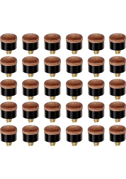 30 Adet Bilardo Bilardo Istakası Vidalı Ipuçları 12MM Yedek Bilardo Isteka Ipuçları Havuz Ipuçları ve Bilardo (Yurt Dışından)
