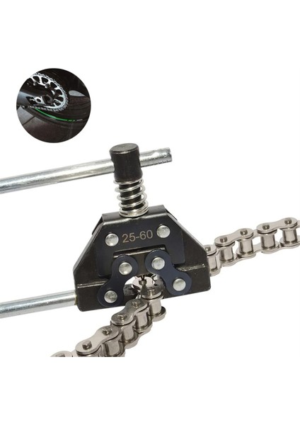 Motosiklet Bisiklet Zincir Aleti Bağlantı Ayırıcı Silindir Zincir Bisiklet Go Kart Atv Zincirleri 25H-60H Zincirler Için Yedek Alet (Yurt Dışından) fırsatları