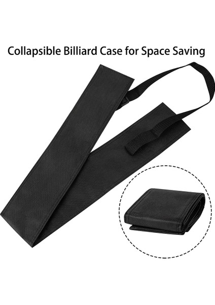 Havuz Sopası Taşıma Isteka Çantası, 32 Inç Snooker Bilardo Sopası Çubuk Depolama 1/2 Bilardo Sopasını Korumak Için Taşıma Çantası (Yurt Dışından) fırsatları