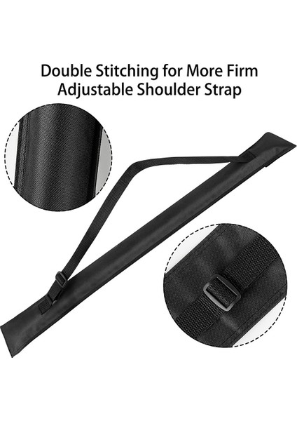 Havuz Sopası Taşıma Isteka Çantası, 32 Inç Snooker Bilardo Sopası Çubuk Depolama 1/2 Bilardo Sopasını Korumak Için Taşıma Çantası (Yurt Dışından) indirimleri