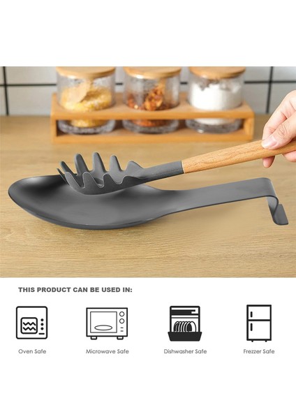 Paslanmaz Çelik Kaşık Dayanağı, Spatula Pota Tutucu, Paslanmaz Çelik Gereçler Kaşık Dayanağı Tutucu, Fırçalanmış Kaplama (Yurt Dışından) indirimleri