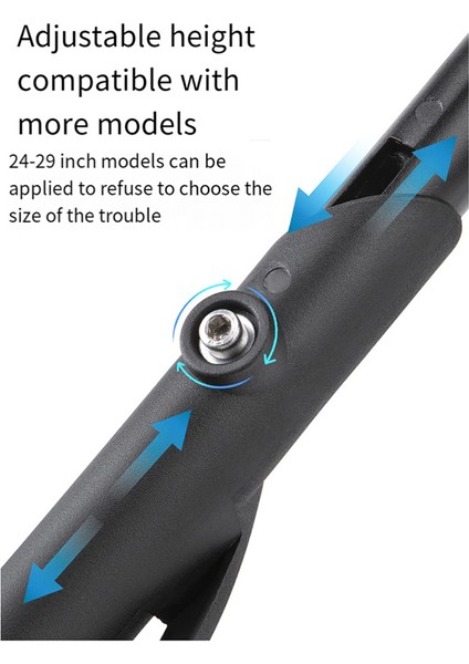 Bisiklet Kickstand Alüminyum Alaşımlı Bisiklet Park Raf Desteği Ayarlanabilir Mtb/kar/katlanır Bisiklet (Yurt Dışından) indirimleri