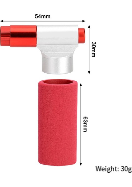Co2 Bisiklet Pompası Bisiklet Için Alüminyum Alaşımlı Tip Şişirme Bisiklet Pompa Kafası Mini Bisiklet Pompası Schrader Vana Uyumlu (Yurt Dışından) fiyatları