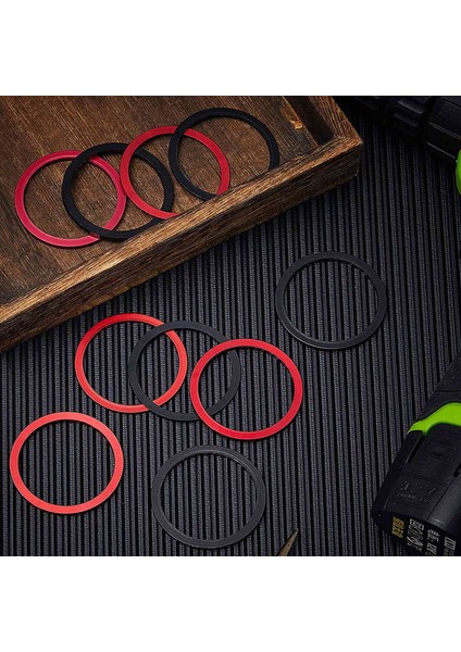 10 Adet Bisiklet 7 8 9 10 11 Hız Kaset Direksiyon Göbeği Paspayı 1mm 1.5mm 2mm 2.5mm 3mm Krank Yıkayıcı (Siyah, Kırmızı) (Yurt Dışından) fırsatları