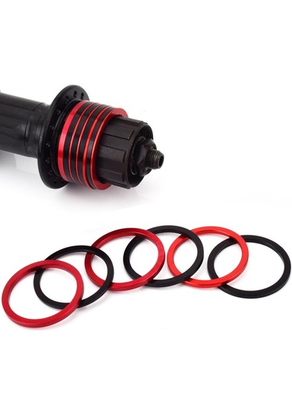 10 Adet Bisiklet 7 8 9 10 11 Hız Kaset Direksiyon Göbeği Paspayı 1mm 1.5mm 2mm 2.5mm 3mm Krank Yıkayıcı (Siyah, Kırmızı) (Yurt Dışından) indirimleri