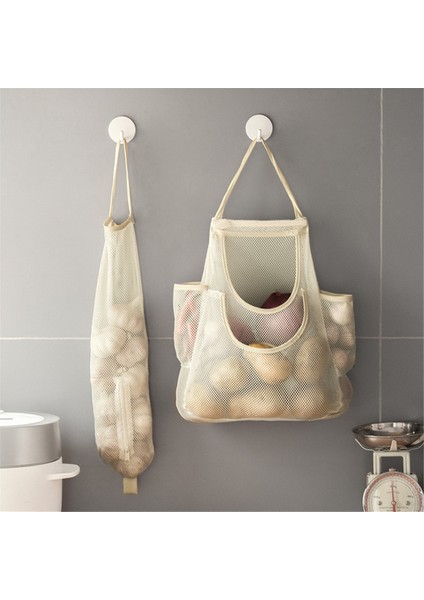 Asılı Ağ Saklama Çantası Ağ Alışveriş Çantası Ağ Sarımsak Ağ Çantası Soğan Sarımsak Meyve Zencefil Sebzeler Için Ağ Alışveriş Çantası (Yurt Dışından) fiyatları