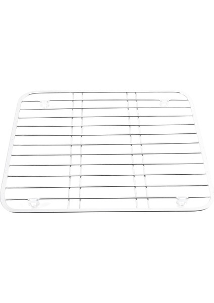 304 Paslanmaz Çelik Lavabo Damlalıklı Raf Çok Fonksiyonlu Mutfak Meyve Sebze Bulaşık Kurutma Rafı Mutfak Lavabo Koruyucu Izgara (Yurt Dışından)