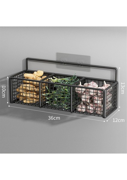 Metal Tel Saklama Sepeti Mutfak Depolama Düzenleyici Duvara Monte Çok Işlevli Duvara Asılı Sepetler Dolap Kiler Için (Yurt Dışından) indirimleri