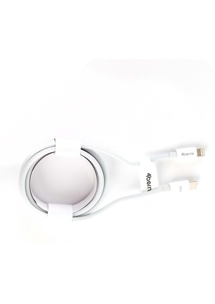 Eco-Al Örgülü Beyaz Usb-A›lightning Kablo – 1.2 m,2.4 a Hızlı Şarj fiyatları