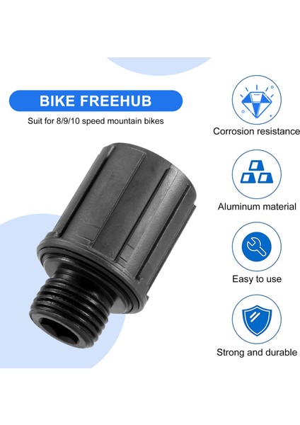 Dağ Bisikleti 8/9/10 Hız Freehub Titanyum Freehub 8/9/10 Hız Bisikletleri Için Bilyalı Rulman Siyah (Yurt Dışından) fırsatları