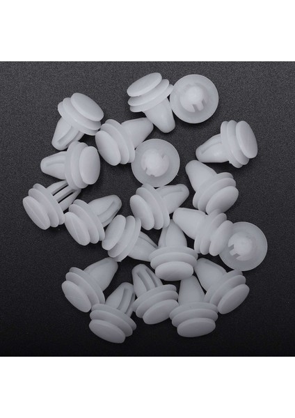 20 Adet Araba Beyaz Perçin Kapı Trim Klipler Raptiye (Yurt Dışından) fiyatları