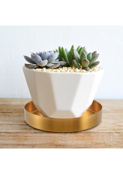 Yuvarlak Altın Tepsi, Vanity Için Metal Dekoratif Tepsi Makyaj Tepsisi Organizatör, Banyo, Elbise, Mat Pirinç Kaplama, 4,9 Inç (Yurt Dışından) modelleri