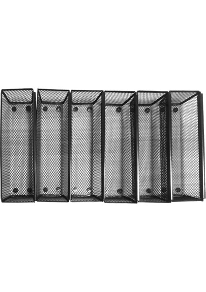 6 Adet Çekmece Düzenleyici, Mutfak Için Gümüş Eşya Düzenleyici, Alet Çatal Bıçak Tepsisi Örgü Metal Düzenleyici (Yurt Dışından)