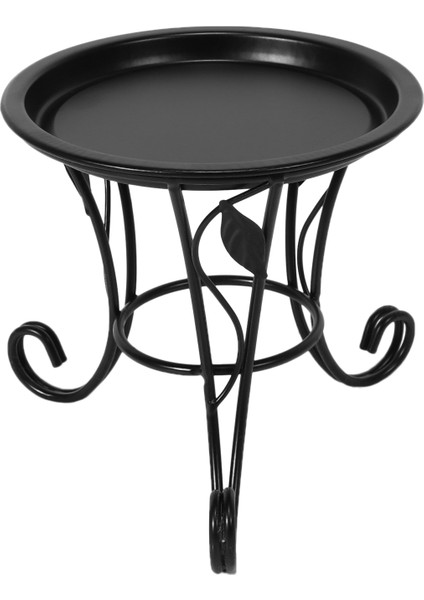 Avrupa Tarzı Basit Mini Çiçek Standı Saksı Etli Çiçek Raf Demir Standı + Masaüstü Balkon Için Demir Plaka (Yurt Dışından)