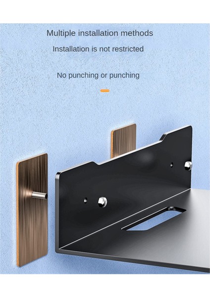 Duvar Raf Tutucu Yüzen Raf Standı Duvara Monte Depolama Rafı Tv Projektör Hoparlör Kamera Yönlendirici Için, Küçük (Yurt Dışından)