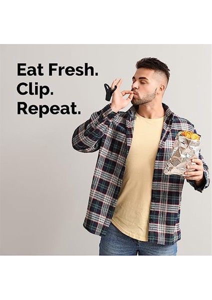 Manyetik Çip Klipsleri - Gıda Paketleri Için Sıkı Sızdırmazlık Torbası Klipsleri, Çip Çanta Klipsi ve Mutfak Depolama, 10 Adet (Yurt Dışından) fırsatları