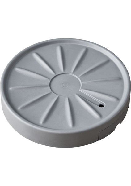 Gizli Tekerlekli Bitki Standı: Drenaj Tepsili 13 Inç Bitki Standı, Saksılar Için 360° Dönen Tekerlekler, Gri Bitki Standları (Yurt Dışından) fırsatları