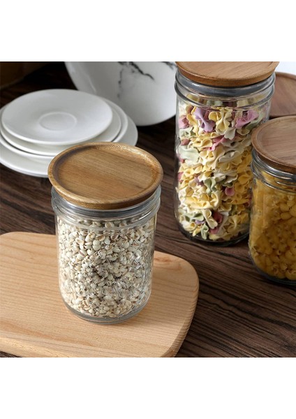 6 Paket Tüm Mühürlü Ahşap Saklama Kapakları Seti, Top Için Ahşap Kapaklar, Kerr Kavanozları, Gıda Sınıfı Malzeme, Kavanozlar Için Hava Geçirmez 89MM (Yurt Dışından) fırsatları