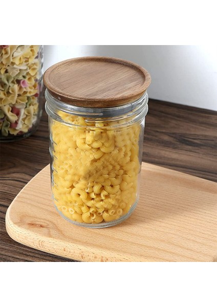 6 Paket Tüm Mühürlü Ahşap Saklama Kapakları Seti, Top Için Ahşap Kapaklar, Kerr Kavanozları, Gıda Sınıfı Malzeme, Kavanozlar Için Hava Geçirmez 89MM (Yurt Dışından) indirimleri