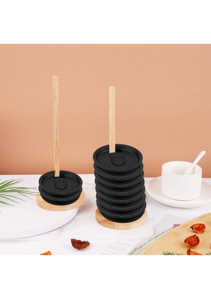 2 Adet Dak Kapağı Düzenleyicileri, Yerden Tasarruf Sağlayan Tasarım Çıkarılabilir Dak Kapağı Düzenleyicisi Ahşap Dak Kapağı Depolama Raf Standı (Yurt Dışından) fırsatları