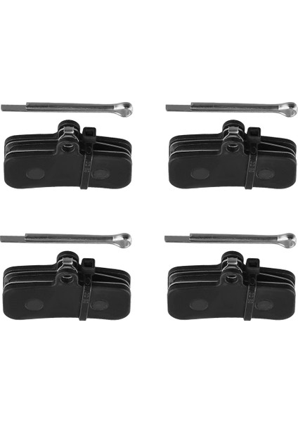 Shimano Saint M810 M820 Zee M640 H01 Yarı Metalik Mtb Hidrolik Fren Balatası Için 4 Çift Dağ Bisikleti Disk Fren Balatası (Yurt Dışından)