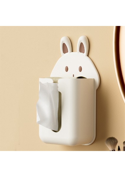 Karikatür Mendil Kutusu Tutucu Peçete Rafı Duvara Monte Maske Kağıt Depolama Oturma Odası Banyo Restoran Mendil Kutusu (Yurt Dışından) modelleri