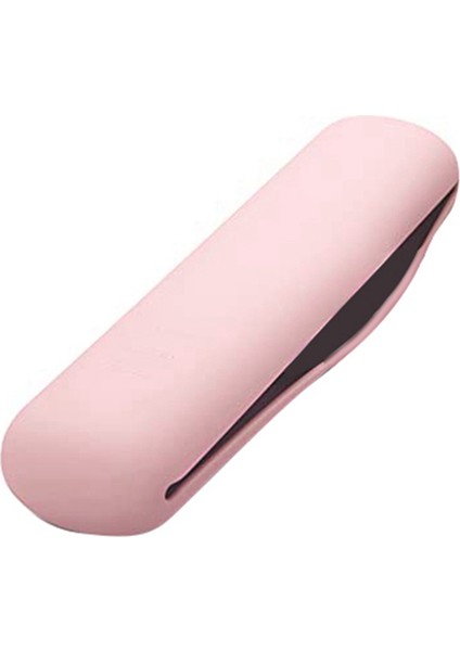 Seyahat Makyaj Fırçası Tutucu, Manyetik Anti-Dökülme Silikon Taşınabilir Kozmetik Yüz Fırçası Tutucu Pembe (Yurt Dışından)