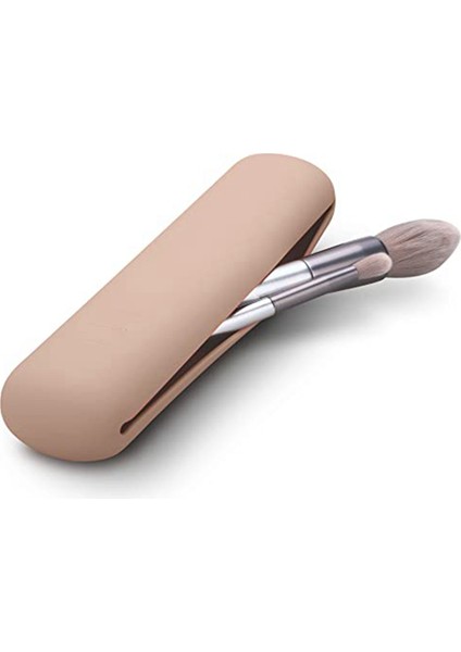 Seyahat Makyaj Fırçası Tutucu, Manyetik Anti-Dökülme Silikon Taşınabilir Kozmetik Yüz Fırçası Tutucu Pembe (Yurt Dışından) modelleri