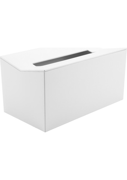 Mutfak Mendil Kapağı Peçete Tutucu Kağıt Havlu Kutusu Peçeteler Doku Dispenseri Duvara Monte Konteyner Mendil Beyaz (Yurt Dışından)