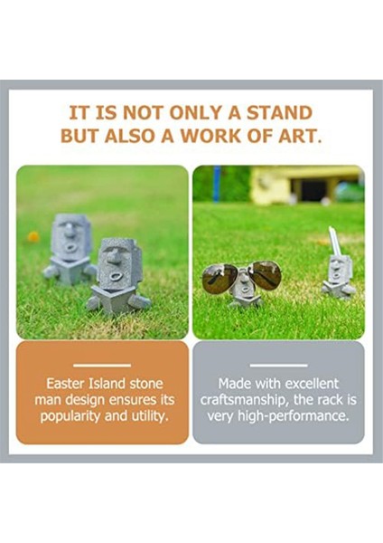 Gözlük Tutucu Şekilli - Reçine Gözlük Tutucu Standı - Komik Gözlük Tutucu Standı Güneş Gözlüğü Sergileme Standı Masaüstü Dekoru (Yurt Dışından) indirimleri