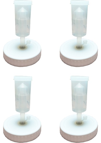 4 Adet Ağız Kavanoz Kapakları Geniş Ağızlı Kavanozlarda Lahana Turşusu Yapmak Için Airlocks Fermantasyon Kiti ile Fermente Kapaklar (Yurt Dışından)