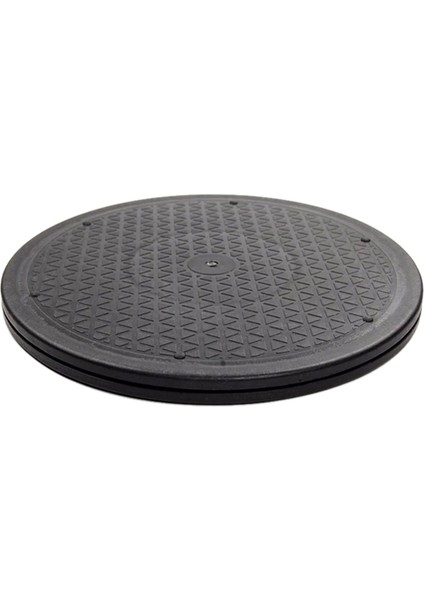 12 Inç Ağır Hizmet Döner Döner Çelik Bilyalı Rulmanlar Monitör Tv Pikap Için Standı Tembel Susans Siyah Yuvarlak Şekil (Yurt Dışından)