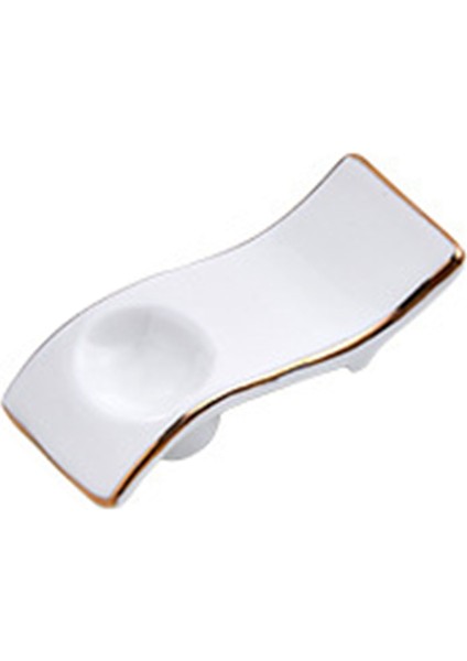 Adet Seramik Çubuklarını Dinlenme Standı Iskandinav Tarzı Sopa Tutucu Çatal Standı Kaşık Sofra Tutucu (Expo) (Yurt Dışından)