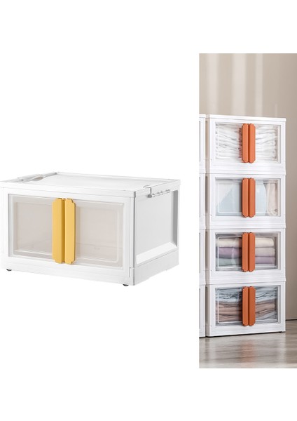 Saklama Kutusu Pantolon Elbise Saklama Artefakt Dolap Dolap Çekmece Gömlek Kot Pantolon Organizatör Beyaz (Yurt Dışından) fiyatları