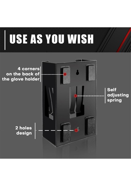 Manyetik Eldiven Kutusu Tutucu, Mendil Dağıtıcı, Eldiven, Havlu, Mendil ve Mendil Kutularını Tutar, Duvara Montaj Için Uygun (Yurt Dışından) fiyatları