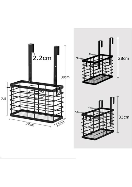 Saç Aletleri Düzenleyici - Saç Kurutma Makinesi Tutucu / Saç Kurutma Makinesi Tutucu Dolap Kapağı, Banyo Düzenleyici Saç Bakım Saklama Sepeti (Yurt Dışından) fiyatları