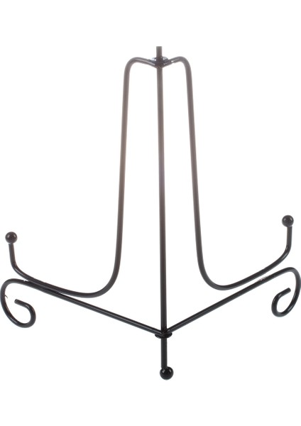 Adet Demir Şövale Klasik Ekran Standı Kase Plaka Fotoğraf Çerçevesi Kitap Artwor Siyah 4 Inç 10.5 cm (Yurt Dışından) fiyatları