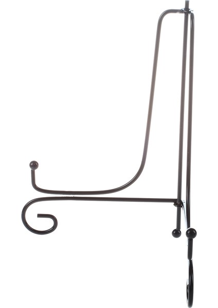 Adet Demir Şövale Klasik Ekran Standı Kase Plaka Fotoğraf Çerçevesi Kitap Artwor Siyah 4 Inç 10.5 cm (Yurt Dışından) modelleri