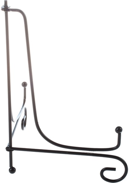 Adet Demir Şövale Klasik Ekran Standı Kase Plaka Fotoğraf Çerçevesi Kitap Artwor Siyah 4 Inç 10.5 cm (Yurt Dışından) fırsatları