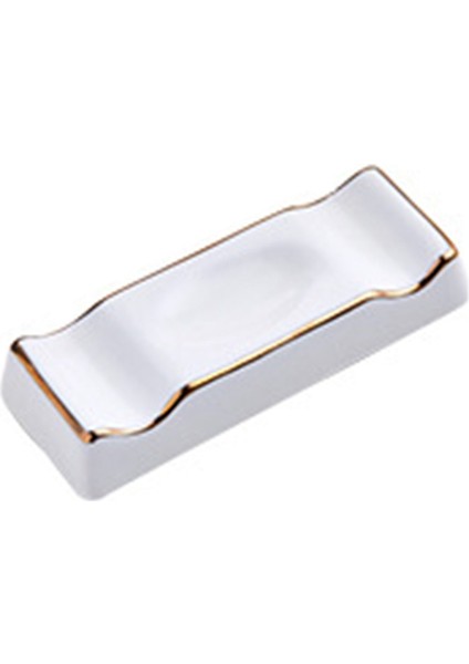 1 Adet Seramik Çubuklarını Dinlenme Standı Iskandinav Tarzı Sopa Tutucu Çatal Standı Kaşık Sofra Tutucu (Hanedanı Üç Kullanım) (Yurt Dışından)