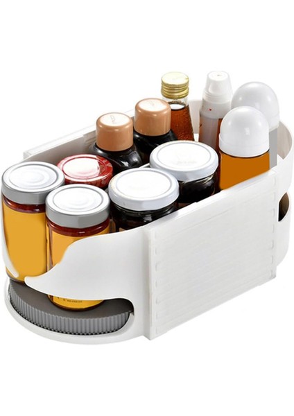 Kombine Lazy Pikap Düzenleyici, Kendin Yap 360° Döndürülebilir Buzdolabı Düzenleme ve Depolama, Mutfak Için Dönen Raflar (Yurt Dışından)