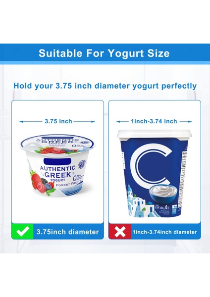 Buzdolabı Için Yoğurt Organizatör, Buzdolabı Organizatör Için Yoğurt Tutucu Slider Yoğurt Organizatör Sürgülü Yoğurt Tutucu (Yurt Dışından) modelleri