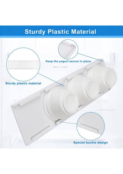 Buzdolabı Için Yoğurt Organizatör, Buzdolabı Organizatör Için Yoğurt Tutucu Slider Yoğurt Organizatör Sürgülü Yoğurt Tutucu (Yurt Dışından) fırsatları