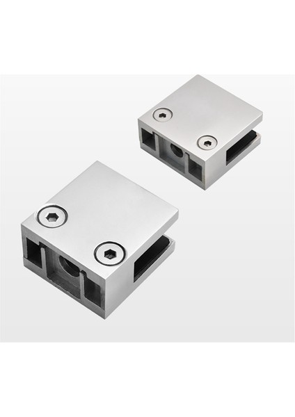 2 Adet Paslanmaz Çelik Cam Klipsleri, Ayarlanabilir Cam Raf Braketleri, Cam Merdiven Korkuluk Balık Ağzı Sabitleme Klipsleri (Yurt Dışından) modelleri