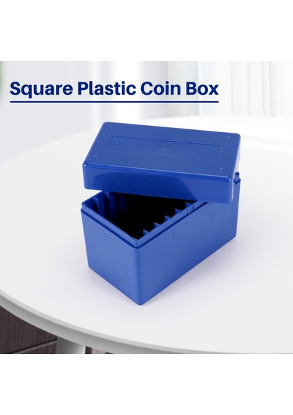 Kare Plastik 10 Para Kapasiteli Tutucu Döşeme Saklama Kutusu Kasa Pccb Ngc Pcgs Için Fit (Yurt Dışından) modelleri
