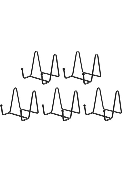 Standı Fotoğraf Standları, Resim Çerçevesi Standı, Şövale Tabağı Standları, Dekoratif Tabak Tabak Için Plaka Standları Tutucu 5 Adet (Yurt Dışından)