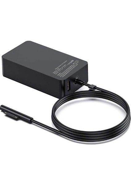 65W 15V 4A Güç Dizüstü Bilgisayar Adaptörü Şarj Cihazı Microsoft Surface Pro 7 6 5 4 3 Dizüstü Bilgisayar Şarj Adaptörü Ab Tak (Yurt Dışından)
