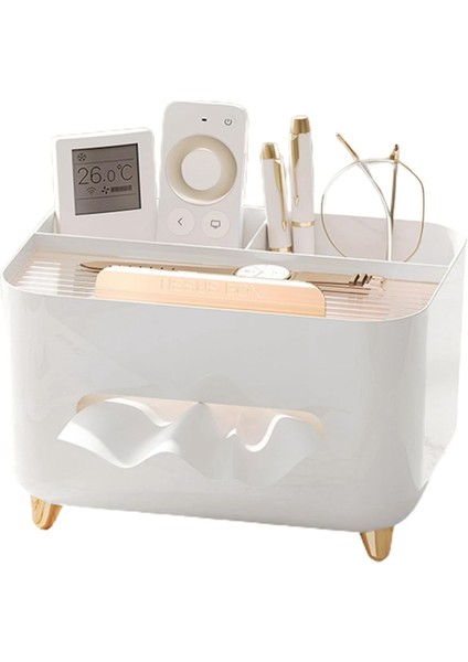 Mendil Saklama Kutusu, Çok Amaçlı Mendil Kutusu Tutucu, Modern Mendil Dağıtıcı, Mendil Kapağı Gece Sehpası Düzenleyici, B (Yurt Dışından)